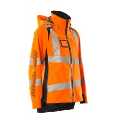 Kurtka MASCOT ACCELERATE SAFE Ladies fit - breathable - wind- and waterproof - two-toned hi-vis orange/dark navy rozm. 4XL