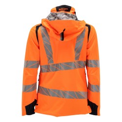 Kurtka MASCOT ACCELERATE SAFE Ladies fit - breathable - wind- and waterproof - two-toned hi-vis orange/dark navy rozm. 4XL