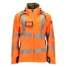 Kurtka MASCOT ACCELERATE SAFE Ladies fit - breathable - wind- and waterproof - two-toned hi-vis orange/moss green rozm. 4XL