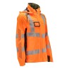 Kurtka MASCOT ACCELERATE SAFE Ladies fit - breathable - wind- and waterproof - two-toned hi-vis orange/moss green rozm. 4XL