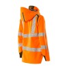 Kurtka MASCOT ACCELERATE SAFE Ladies fit - breathable - wind- and waterproof - two-toned hi-vis orange/moss green rozm. 4XL