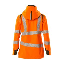 Kurtka MASCOT ACCELERATE SAFE Ladies fit - breathable - wind- and waterproof - two-toned hi-vis orange/moss green rozm. 4XL