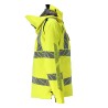 Kurtka MASCOT ACCELERATE SAFE Ladies fit - breathable - wind- and waterproof - two-toned hi-vis yellow/dark navy rozm. XL