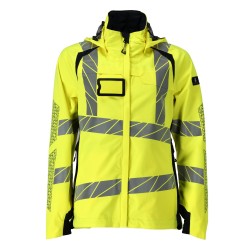 Kurtka MASCOT ACCELERATE SAFE Ladies fit - breathable - wind- and waterproof - two-toned hi-vis yellow/dark navy rozm. 2XL