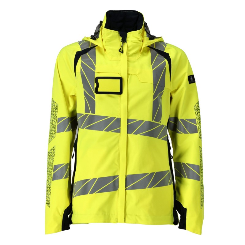 Kurtka MASCOT ACCELERATE SAFE Ladies fit - breathable - wind- and waterproof - two-toned hi-vis yellow/dark navy rozm. 2XL