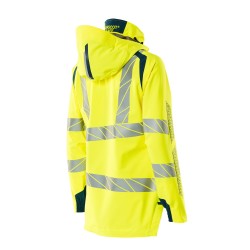 Kurtka MASCOT ACCELERATE SAFE Ladies fit - breathable - wind- and waterproof - two-toned hi-vis yellow/dark petroleum rozm. XL