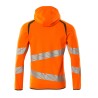 Bluza MASCOT ACCELERATE SAFE Premium - Modern fit - two-toned hi-vis orange/moss green rozm. 2XL