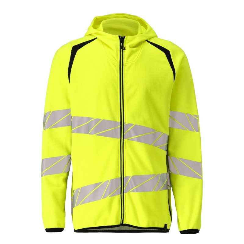 Bluza MASCOT ACCELERATE SAFE Premium - Modern fit - two-toned hi-vis yellow/black rozm. 5XL