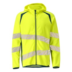 Bluza MASCOT ACCELERATE SAFE Premium - Modern fit - two-toned hi-vis yellow/dark petroleum rozm. 4XL