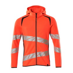 Bluza MASCOT ACCELERATE SAFE Premium - Modern fit - two-toned hi-vis red/dark navy rozm. XS
