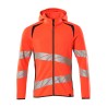 Bluza MASCOT ACCELERATE SAFE Premium - Modern fit - two-toned hi-vis red/dark navy rozm. XS