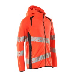 Bluza MASCOT ACCELERATE SAFE Premium - Modern fit - two-toned hi-vis red/dark navy rozm. XS