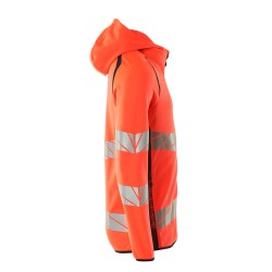 Bluza MASCOT ACCELERATE SAFE Premium - Modern fit - two-toned hi-vis red/dark navy rozm. XS