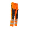 Spodnie MASCOT ACCELERATE SAFE ULTIMATE STRETCH - water-repellent - two-toned hi-vis orange/dark navy rozm. 82C44
