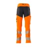 Spodnie MASCOT ACCELERATE SAFE ULTIMATE STRETCH - water-repellent - two-toned hi-vis orange/dark navy rozm. 82C47
