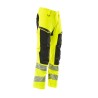 Spodnie MASCOT ACCELERATE SAFE ULTIMATE STRETCH - water-repellent - two-toned hi-vis yellow/black rozm. 76C46