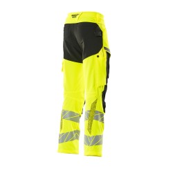 Spodnie MASCOT ACCELERATE SAFE ULTIMATE STRETCH - water-repellent - two-toned hi-vis yellow/black rozm. 76C46
