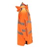 Parka MASCOT ACCELERATE SAFE breathable - wind- and waterproof - CLIMASCOT-lining - two-toned hi-vis orange/dark navy rozm. 4XL