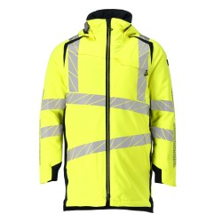 Parka MASCOT ACCELERATE SAFE breathable - wind- and waterproof - CLIMASCOT-lining - two-toned hi-vis yellow/dark navy rozm. XL