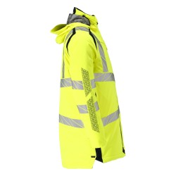 Parka MASCOT ACCELERATE SAFE breathable - wind- and waterproof - CLIMASCOT-lining - two-toned hi-vis yellow/dark navy rozm. XL