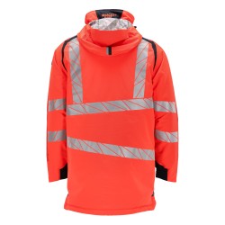 Parka MASCOT ACCELERATE SAFE breathable - wind- and waterproof - CLIMASCOT-lining - two-toned hi-vis red/dark navy rozm. 4XL