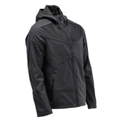 Kurtka MASCOT SOFTSHELL with hood black rozm. 4XL