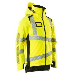 Kurtka zimowa MASCOT ACCELERATE SAFE breathable - wind- and waterproof - CLIMASCOT-lining - two-toned hi-vis yellow/black rozm.S