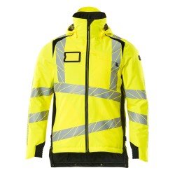 Kurtka zimowa MASCOT ACCELERATE SAFE breathable - wind- and waterproof - CLIMASCOT-lining - two-toned hi-vis yellow/black rozm.M