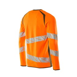 Bluza MASCOT ACCELERATE SAFE Premium - Modern fit - two-toned hi-vis orange/moss green rozm.2XL