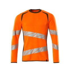 Bluza MASCOT ACCELERATE SAFE Premium - Modern fit - two-toned hi-vis orange/moss green rozm.3XL