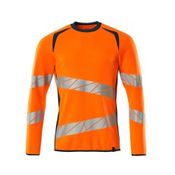 Bluza MASCOT ACCELERATE SAFE Premium - Modern fit - two-toned hi-vis orange/dark petroleum rozm. XS