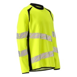 Bluza MASCOT ACCELERATE SAFE Premium - Modern fit - two-toned hi-vis yellow/dark navy rozm. 4XL