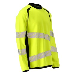 Bluza MASCOT ACCELERATE SAFE Premium - Modern fit - two-toned hi-vis yellow/black rozm. 3XL