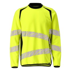 Bluza MASCOT ACCELERATE SAFE Premium - Modern fit - two-toned hi-vis yellow/black rozm. 4XL