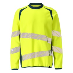 Bluza MASCOT ACCELERATE SAFE Premium - Modern fit - two-toned hi-vis yellow/dark petroleum rozm. 4XL