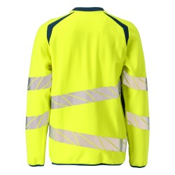 Bluza MASCOT ACCELERATE SAFE Premium - Modern fit - two-toned hi-vis yellow/dark petroleum rozm. 5XL