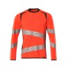 Bluza MASCOT ACCELERATE SAFE Premium - Modern fit - two-toned hi-vis red/dark anthracite rozm. L