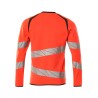 Bluza MASCOT ACCELERATE SAFE Premium - Modern fit - two-toned hi-vis red/dark anthracite rozm. XL