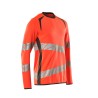 Bluza MASCOT ACCELERATE SAFE Premium - Modern fit - two-toned hi-vis red/dark anthracite rozm. 5XL