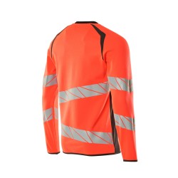 Bluza MASCOT ACCELERATE SAFE Premium - Modern fit - two-toned hi-vis red/dark anthracite rozm. 5XL