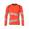 Bluza MASCOT ACCELERATE SAFE Premium - Modern fit - two-toned hi-vis red/dark navy rozm. 4XL