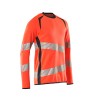 Bluza MASCOT ACCELERATE SAFE Premium - Modern fit - two-toned hi-vis red/dark navy rozm. 4XL