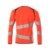 Bluza MASCOT ACCELERATE SAFE Premium - Modern fit - two-toned hi-vis red/dark navy rozm. 4XL