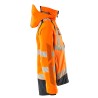 Kurtka MASCOT ACCELERATE SAFE breathable - wind- and waterproof hi-vis orange/dark navy rozm. S
