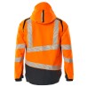 Kurtka MASCOT ACCELERATE SAFE breathable - wind- and waterproof hi-vis orange/dark navy rozm. S