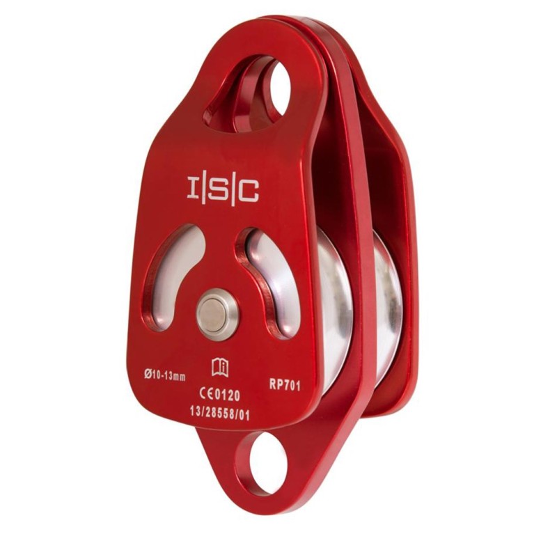 Bloczek ISC DOUBLE RESCUE (non-locking)