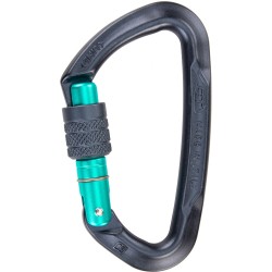 Karabinek CT LIME SG ANTHRACITE/AQUAMARINE/ANTHRACITE