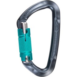 Karabinek CT LIME WG ANTHRACITE/SILVER/AQUAMARINE