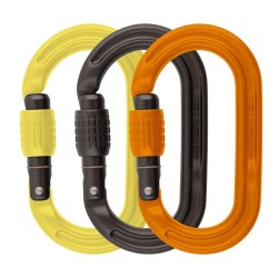 Karabinek DMM ULTRA O SG COLOUR 3 PACK LIME/GREY/ORANGE