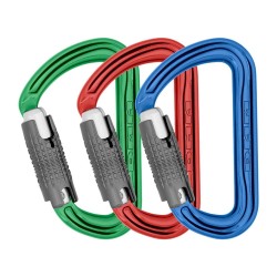 Karabinek DMM SHADOW LS COLOUR 3 PACK BLUE/RED/GREEN